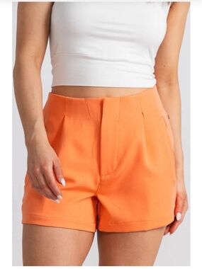 a new day Orange Midi Tailored Women’s Shorts
